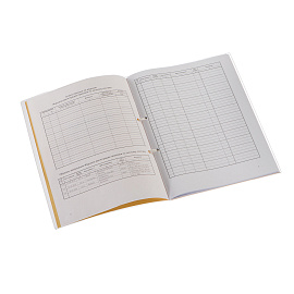 Журнал регистрации приказов по личному составу (32 листа, скрепка, обложка картон)