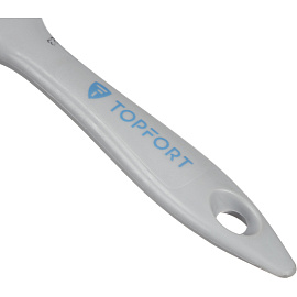 Кисть малярная плоская TOPFORT из смешанной щетины 40x15 мм серая