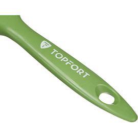 Кисть малярная плоская TOPFORT из смешанной щетины 30x15 мм зеленая