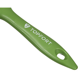 Кисть малярная плоская TOPFORT из смешанной щетины 40x15 мм зеленая