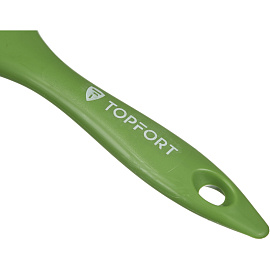 Кисть малярная плоская TOPFORT из смешанной щетины 50x15 мм зеленая