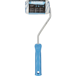 Валик малярный с ручкой TOPFORT Lazura 90 мм нейлон ворс 6 мм