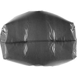 Мешки для мусора на 160 л черные (ПВД, 27 мкм, 50 штук в упаковке)
