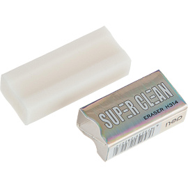 Ластик Deli Super Clean ПВХ прямоугольная 41x17x11 мм фото Ластик Deli Super Clean ПВХ прямоугольная 41x17x11 мм