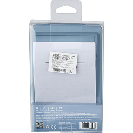 Калькулятор настольный Deli EM124 12 разрядный голубой 158x105x28 мм