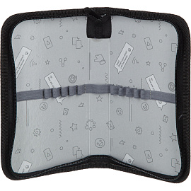 Пенал односекционный Комус Класс Team оранжевый