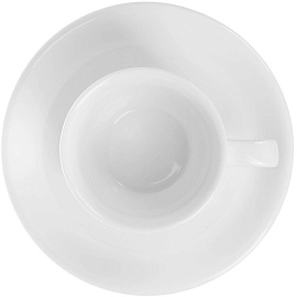 Кофейная пара Chan Wave Classic фарфоровая 85 мл