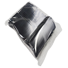 Вилка одноразовая черная 165 мм (4000 штук в упаковке)