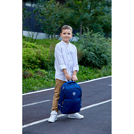 Рюкзак Комус Класс (№1 School) Castle синий