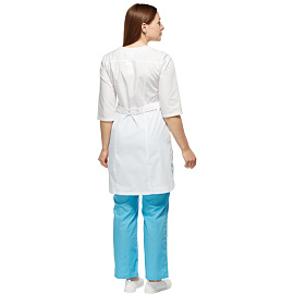 Халат медицинский женский М20 ХЛ белый (размер 48-50, рост 158-164)