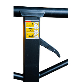 Тележка гидравлическая (рохля) Tor RHP (BF) (2500кг, 550x1150 мм, нейлоновые колёса, 1010179)