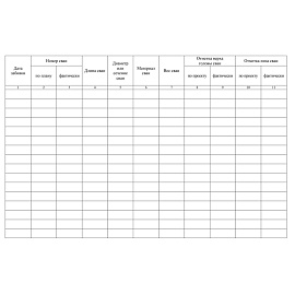 Журнал погружения (забивки) свай (32 листа, скрепка, обложка мелованный картон)