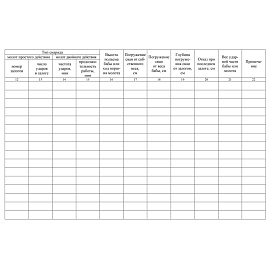 Журнал погружения (забивки) свай (32 листа, скрепка, обложка мелованный картон)