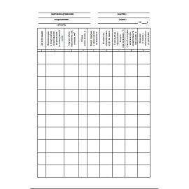Журнал прокладки кабелей (32 листа, скрепка, обложка офсет)