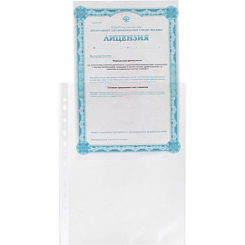 Файл-вкладыш (мультифора) Элементари А4 50 мкм рифлёный (100 штук в упаковке)