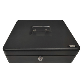 Денежный ящик Cactus CS-CB-004 240х300х90 мм черный