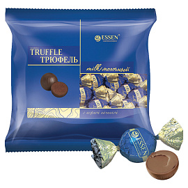 Конфеты шоколадные ESSEN "Truffle Milk" с шоколадно-молочным вкусом, 500 г