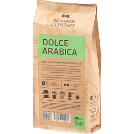 Кофе молотый Деловой Стандарт Dolce Arabica 250 г (пакет)