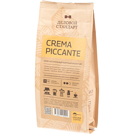 Кофе молотый Деловой Стандарт Crema Piccante 250 г (пакет)