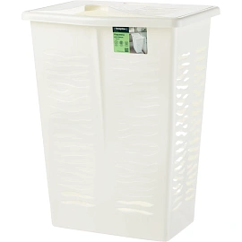 Корзина для белья Keeplex Regular 42 л 39.8х29.9х53.7см белая