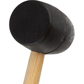 Киянка резиновая TOPFORT c деревянной рукояткой 680 г