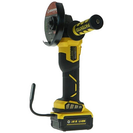 Шлифмашина угловая аккумуляторная Hanskonner HAG18125BL