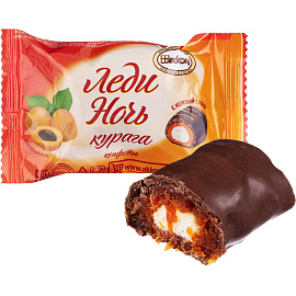 Конфеты шоколадные Акконд Леди Ночь с курагой 500 г