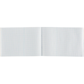 Книга учета 96 листов А4 в клетку на скрепке блок офсет Attache (обложка - картон)