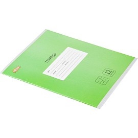 Тетрадь школьная зеленая Комус Класс (№1 School) Интенсив А5 12 листов в косую линейку (10 штук в упаковке)