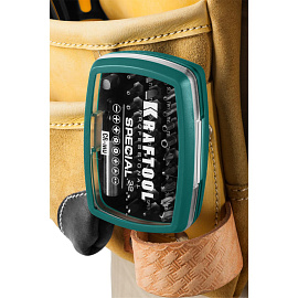 Набор бит Kraftool Special 32 предмета (2610-H32) фото Набор бит Kraftool Special 32 предмета (2610-H32)