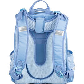 Ранец Комус Класс (№1 School) 3D Funny shark голубой с двумя отделениями фото Ранец Комус Класс (№1 School) 3D Funny shark голубой с двумя отделениями