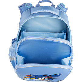 Ранец Комус Класс (№1 School) 3D Funny shark голубой с двумя отделениями фото Ранец Комус Класс (№1 School) 3D Funny shark голубой с двумя отделениями