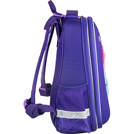 Ранец Комус Класс (№1 School) 3D Dino princess фиолетовый с двумя отделениями фото Ранец Комус Класс (№1 School) 3D Dino princess фиолетовый с двумя отделениями