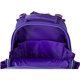Ранец Комус Класс (№1 School) 3D Dino princess фиолетовый с двумя отделениями фото Ранец Комус Класс (№1 School) 3D Dino princess фиолетовый с двумя отделениями