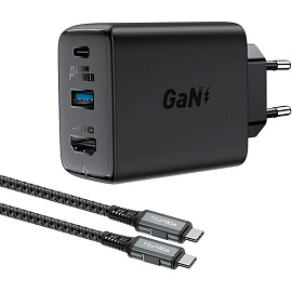 Сетевое зарядное устройство Acefast A17 65 Вт (AF-A17-BK)