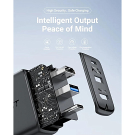 Сетевое зарядное устройство Acefast A17 65 Вт (AF-A17-BK)