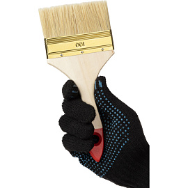 Кисть малярная плоская Зубр Универсал-Оптима из натуральной щетины 100 мм (01099-100-z01)