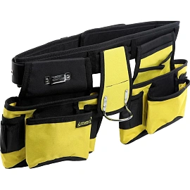 Пояс для инструментов STAYER, нейлоновый, 18 карманов