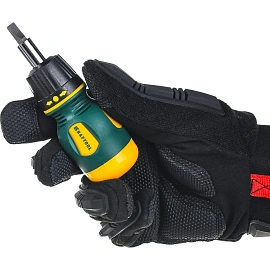 Отвёртка реверсивная Kraftool с насадками (29 предметов, 25556-H29)