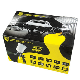 Краскопульт пневматический Berger Грюн HVLP (BG1376) фото Краскопульт пневматический Berger Грюн HVLP (BG1376)