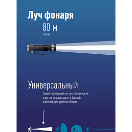 Фонарь светодиодный Космос KOS108B на батарейках фото Фонарь светодиодный Космос KOS108B на батарейках