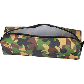 Пенал-косметичка односекционный Комус Класс (№1 School) хаки