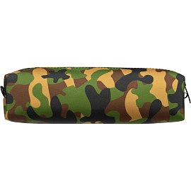 Пенал-косметичка односекционный Комус Класс (№1 School) хаки