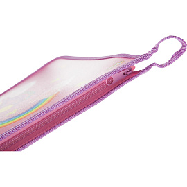 Папка для тетрадей Комус Класс Волшебный Единорог А5 полипропилен с 1 отделением на молнии