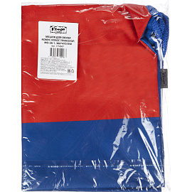 Мешок для сменной обуви Комус Класс (№1 School) Триколор 360x470 мм синий с 1 отделением фото Мешок для сменной обуви Комус Класс (№1 School) Триколор 360x470 мм синий с 1 отделением