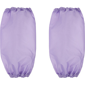 Фартук для труда Комус Класс (№1 School) Леопард сиреневый с нарукавниками