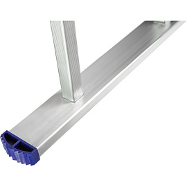 Лестница универсальная TOPFORT алюминиевая трехсекционная 3x10 ступеней