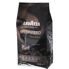 Кофе в зернах Lavazza Espresso Italiano арабика 100% 1 кг (пакет)