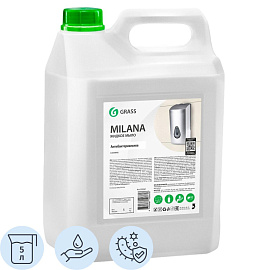 Мыло жидкое 5 л GRASS MILANA "Антибактериальное", 125361