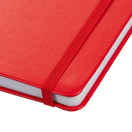 Ежедневник недатированный Attache искусственная кожа А5 136 листов красный с фиксирующей резинкой